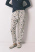 Women Secret_Green Print_Paisley Print Cotton Long Trousers_3703223_29_02