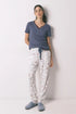 Women Secret_White Print_White Long Bird Print Trousers_3703227_97_02