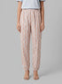 Women Secret Pink Women Floral Print 100% Cotton Carrot Trousers SKU: 3703230_73 Image 00