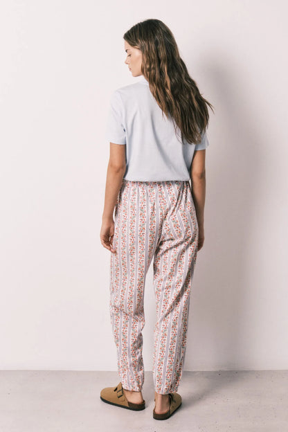 Women Secret Pink Women Floral Print 100% Cotton Carrot Trousers SKU: 3703230_73 Image 04