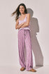 Women Secret Pink Women Pink Floral Print Long Trousers SKU: 3703239_73 Image 01