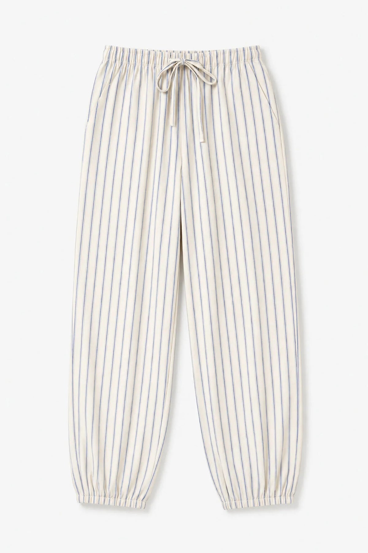 Women Secret Yellow Print Women Yellow Striped Balloon Trousers SKU: 3704547_09 Image 05