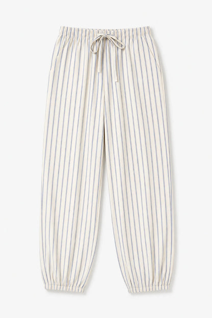 Women Secret Yellow Print Women Yellow Striped Balloon Trousers SKU: 3704547_09 Image 05