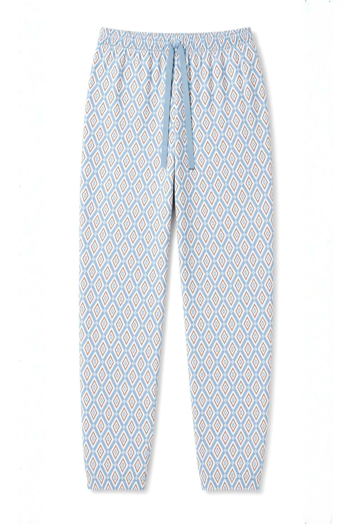 Women Secret Blue Print Women Folk Print Long Trousers SKU: 3704585_19 Image 05