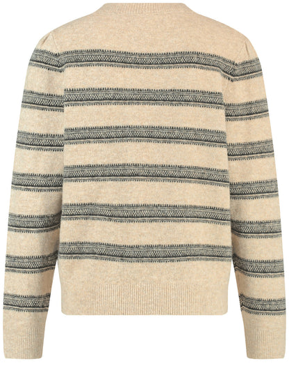 Knitted Sweater with Wool Content_370543-44730_9170_03