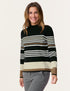 Turtle Neck Pullover With Stripes_370553-44713_1117_01