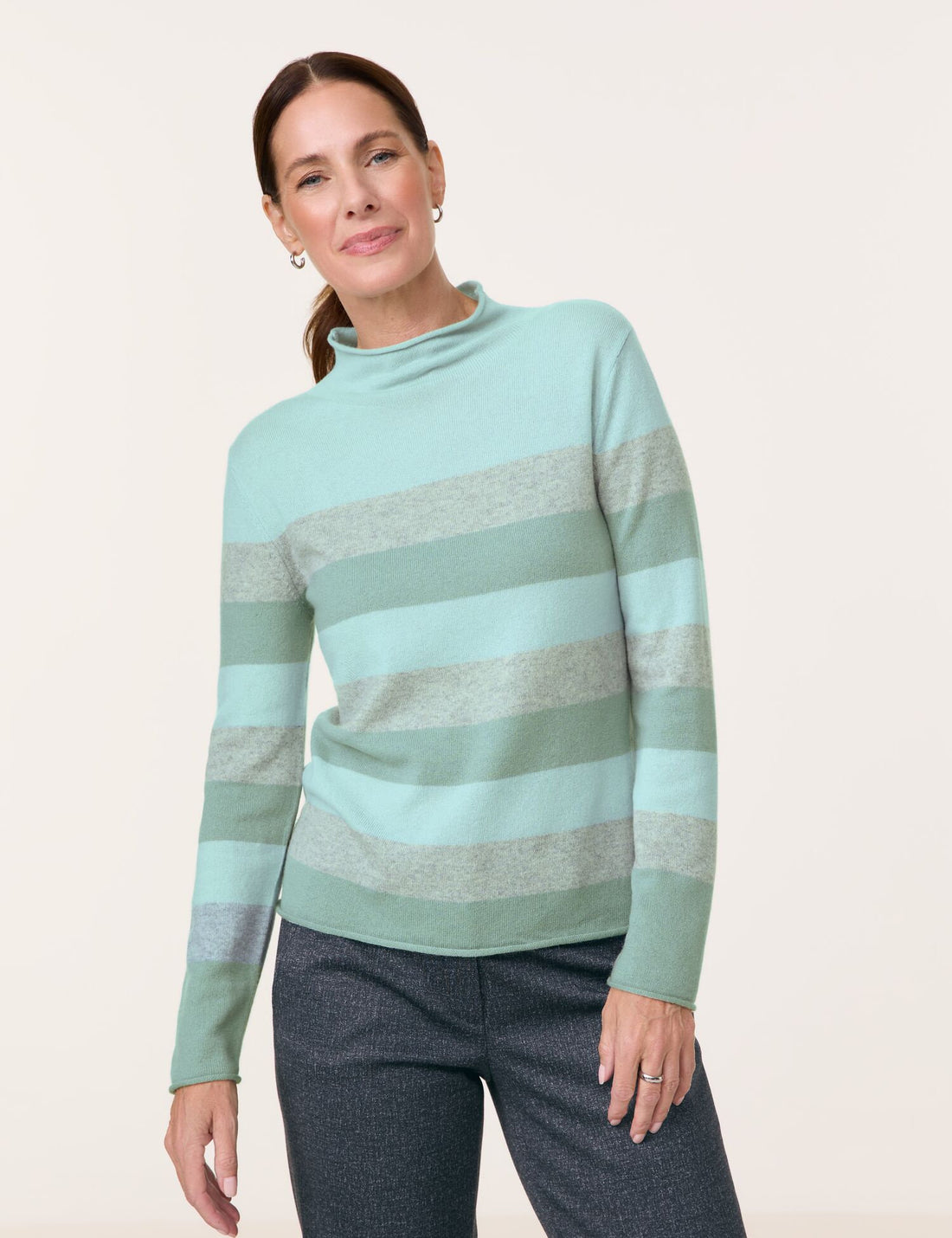 Wool Jumper with Block Stripes_370559-44709_5123_01