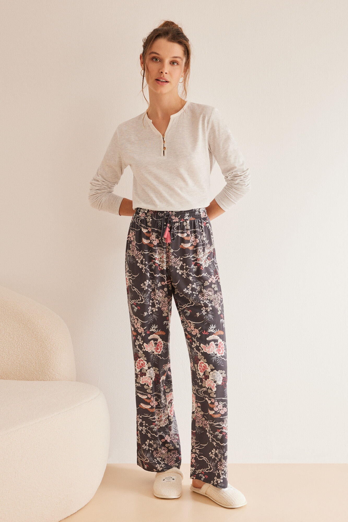 Slip On Lounge Trousers_3707188_49_01