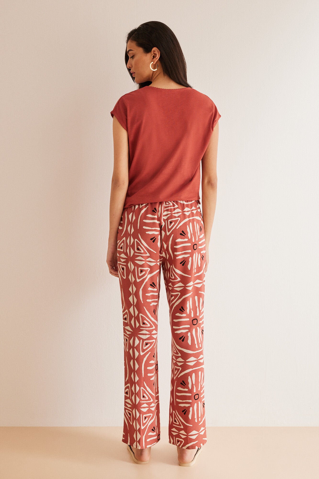 White Print Long Pant_3707206_97_05
