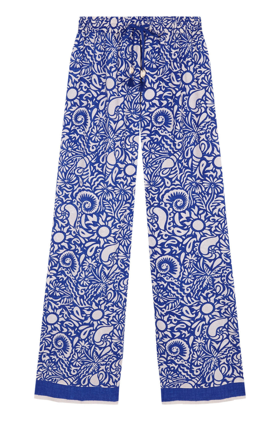 Blue Print Long Pant_3707210_19_07