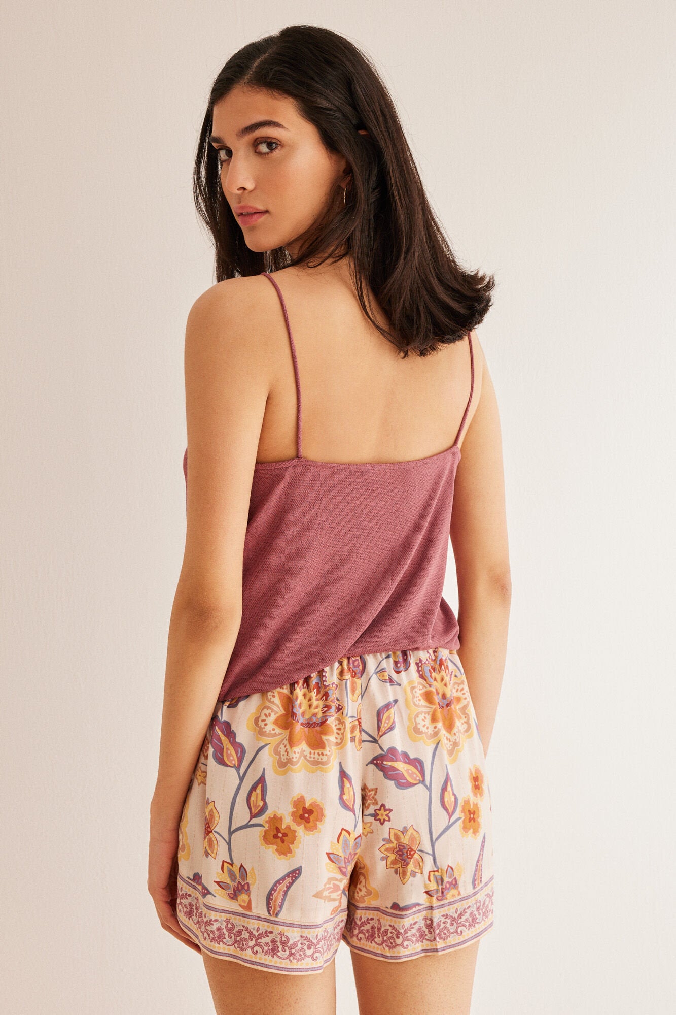 Multicoloured Short Pant_3707218_98_04
