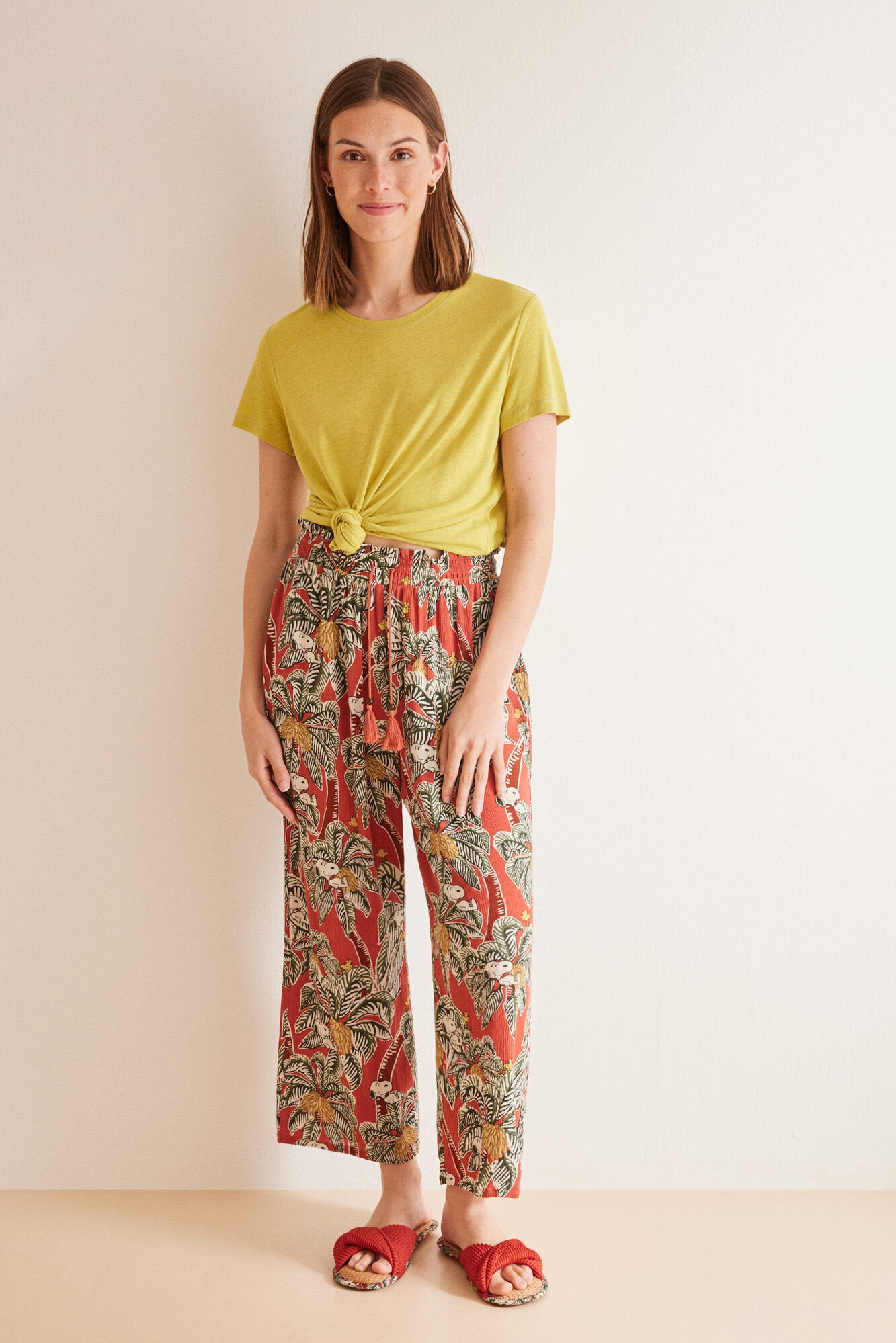 Long Floral Flowing Trousers_06