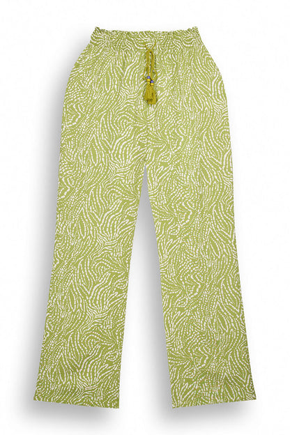 Ethnic Printed Green Pants_06