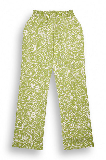 Ethnic Printed Green Pants_07