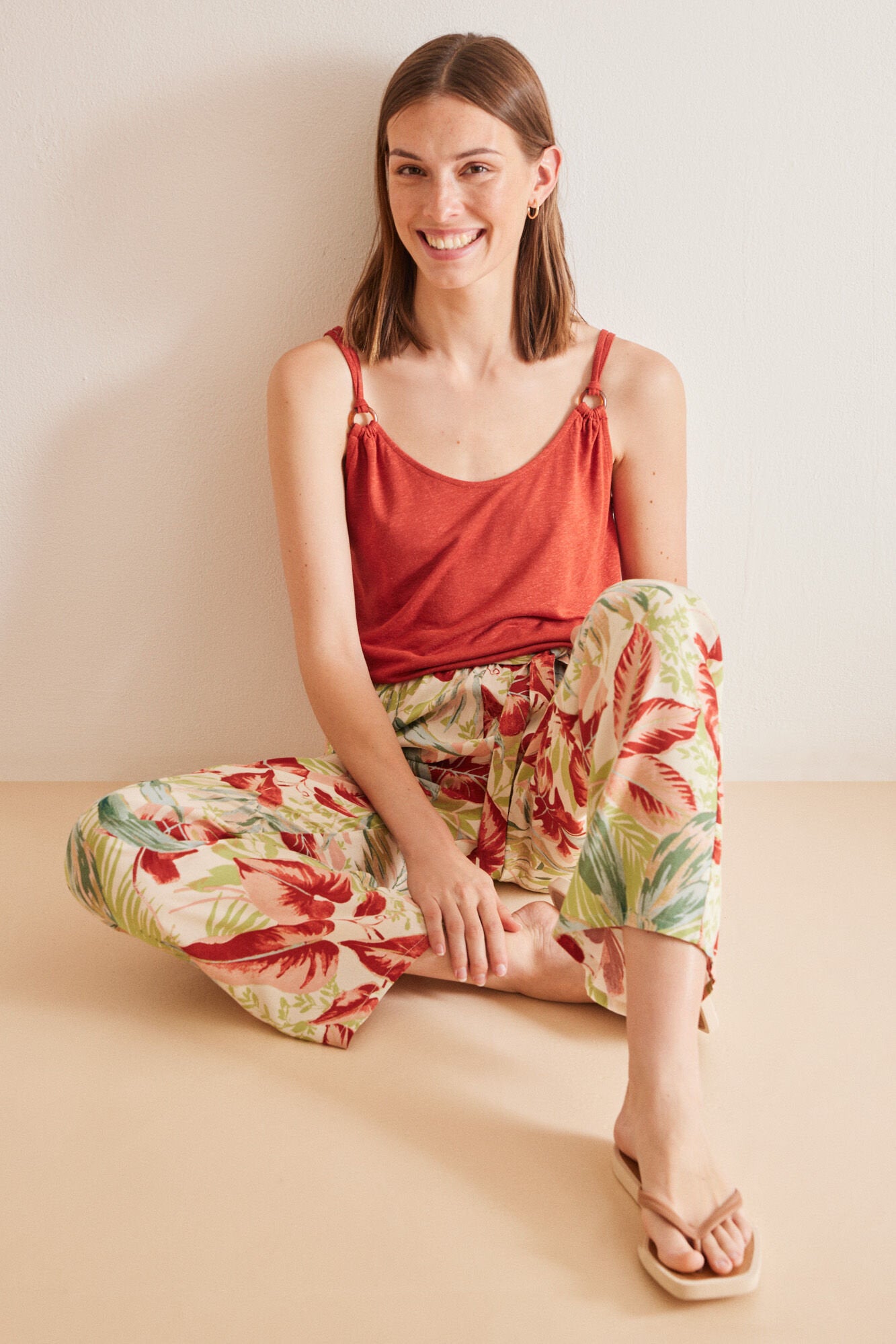 Long Flowing Tropical Trousers_01