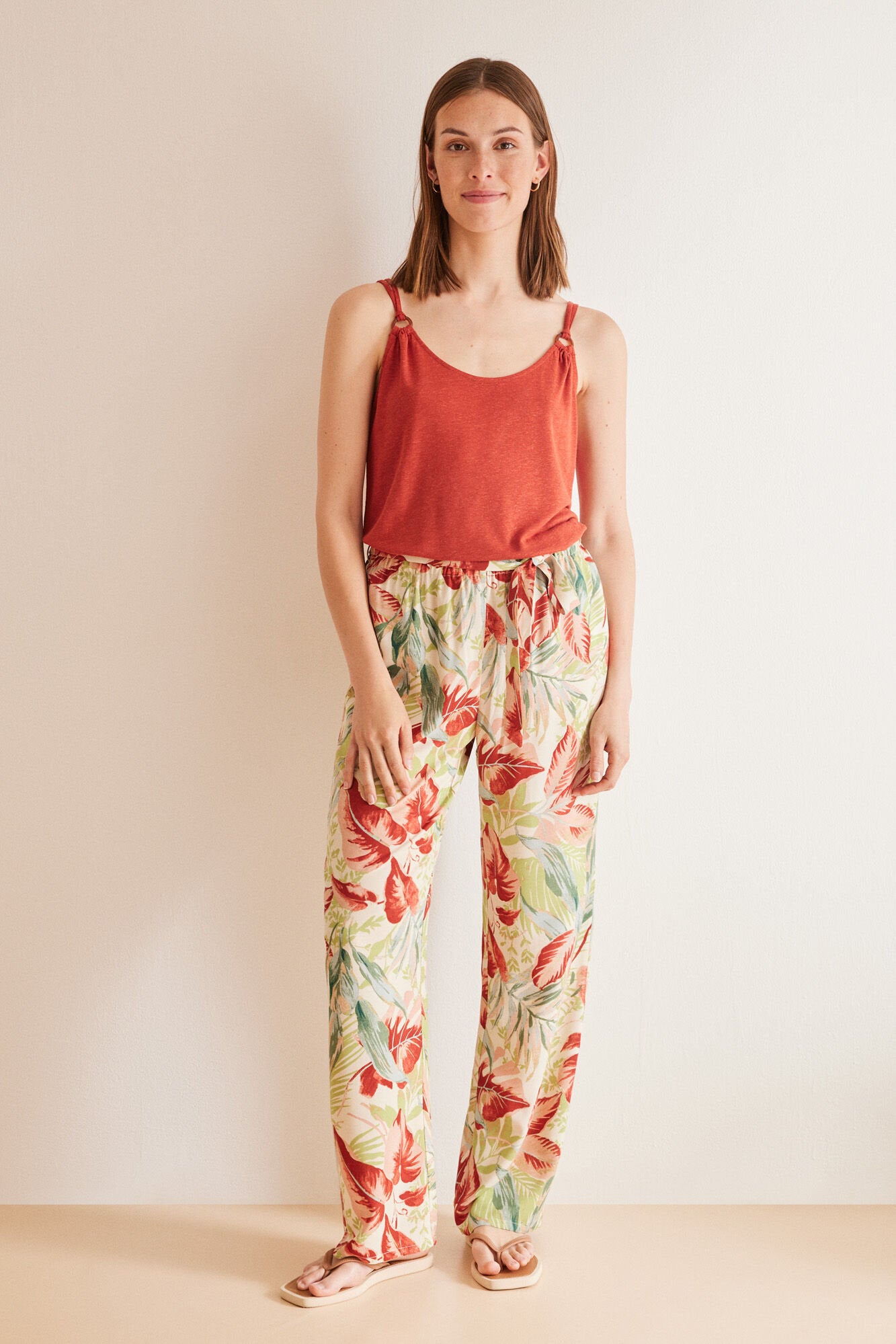 Long Flowing Tropical Trousers_03