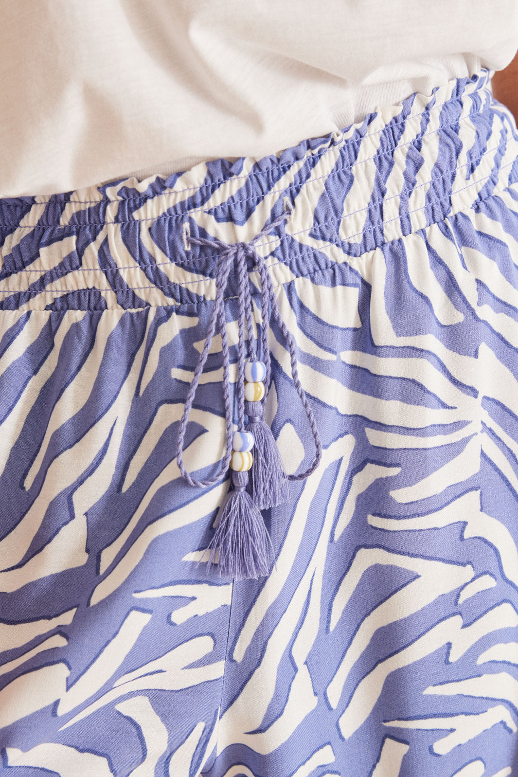 Blue Zebra Patterned Pants_02