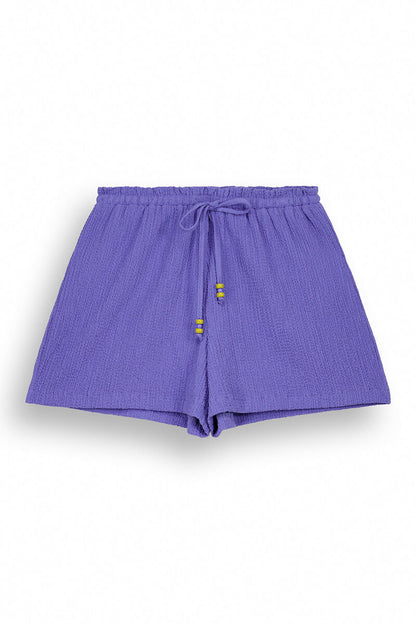 Blue Short Pants Embossed Texture_06