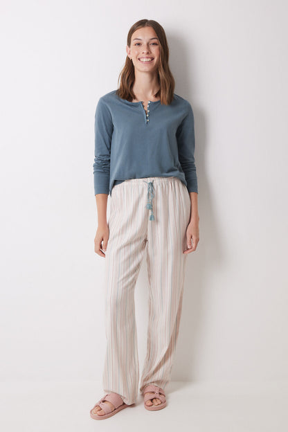 Long Flannel Trousers With Multicoloured Stripes_01