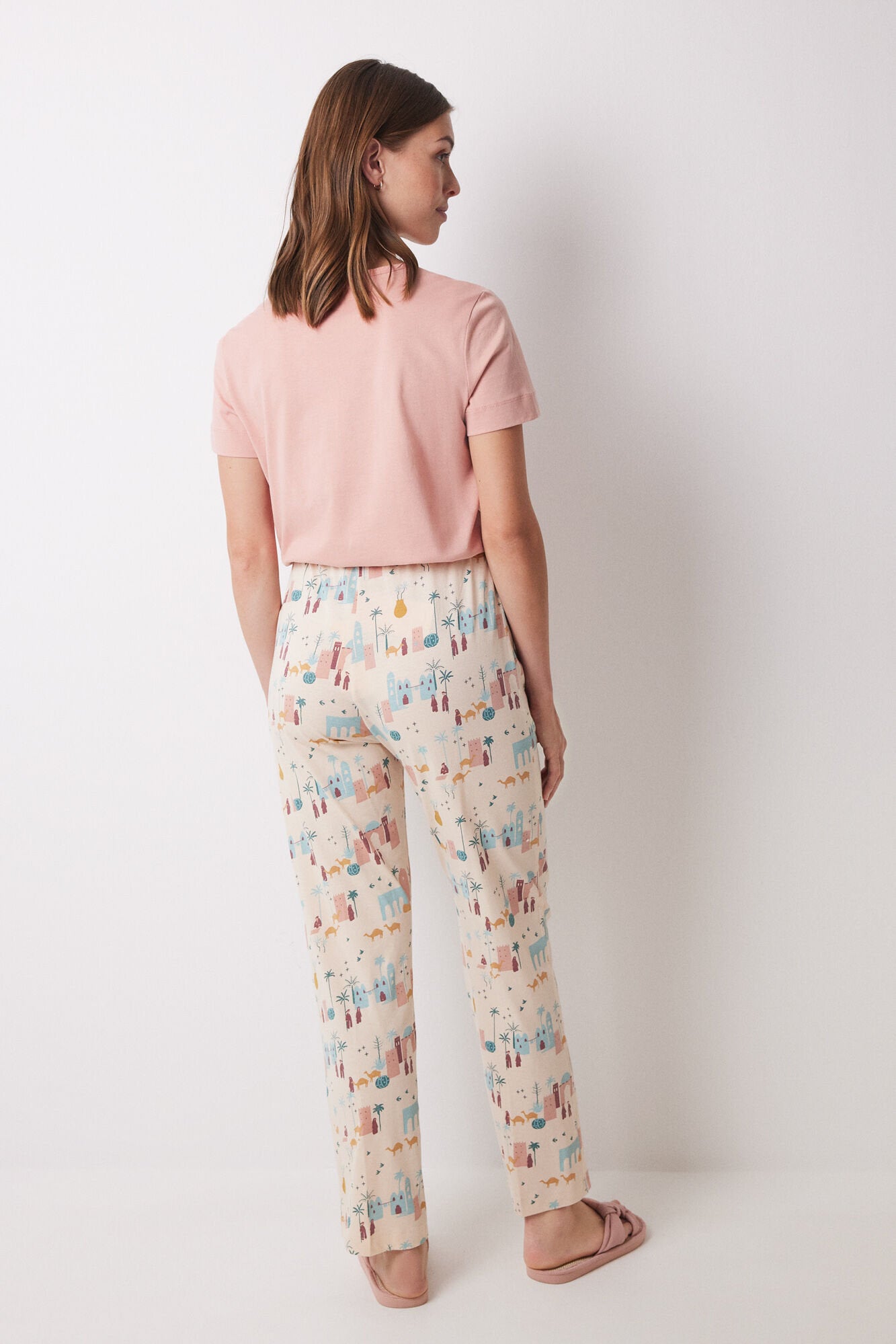 100% Ivory Cotton Long Pants_3708451_98_04