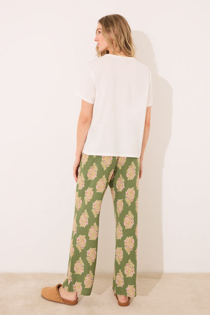 Women Secret_Long Lounge Trouser with Viscose Flowers_3709658_29_04