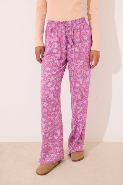 Women Secret_Long Viscose Trouser with Boho Floral Print_3709659_79_03