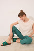 Women Secret_Capri Trouser Linen and Green Viscose_3709681_27_01
