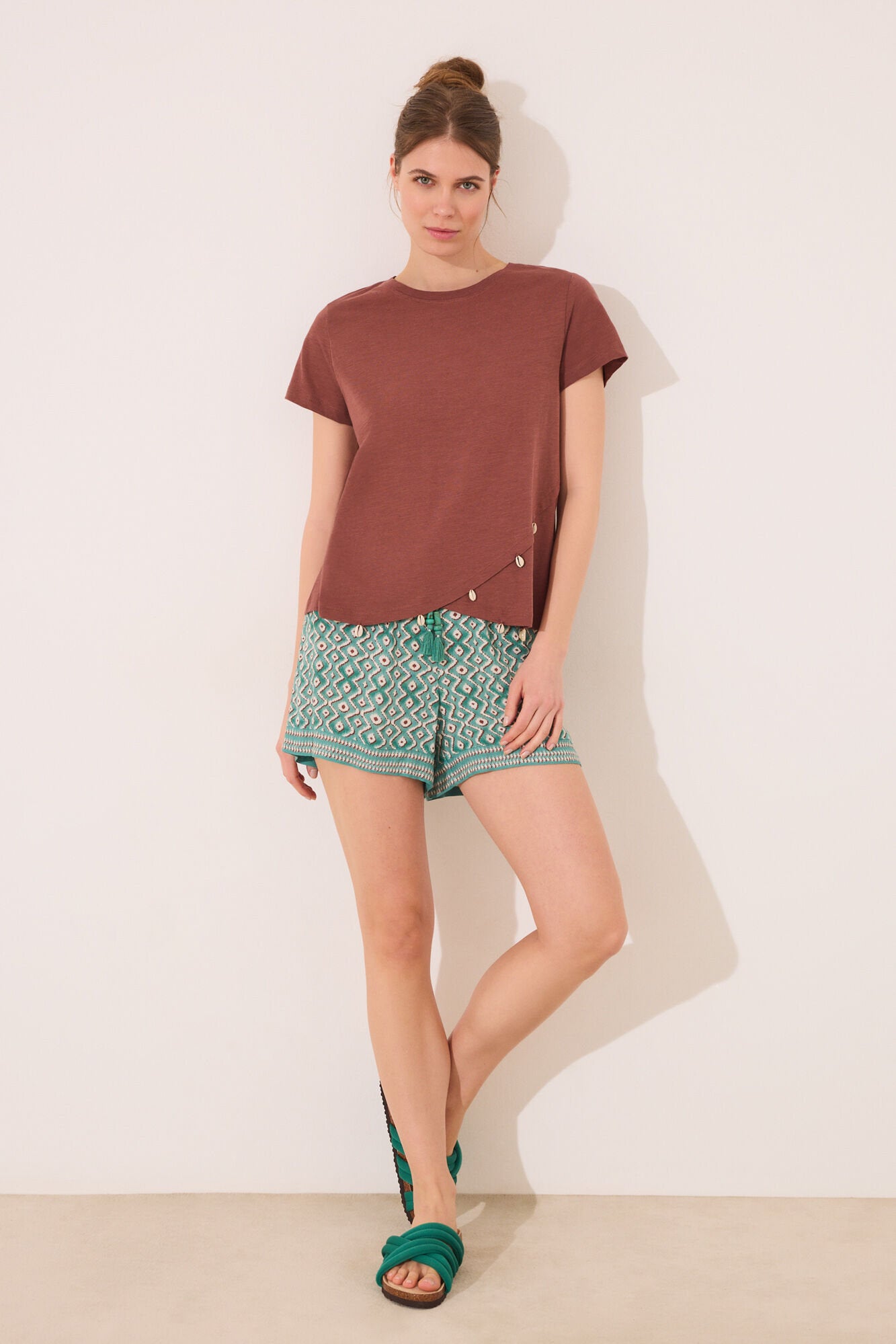 Women Secret_Viscose Trouser with Geometric Print_3709682_22_05