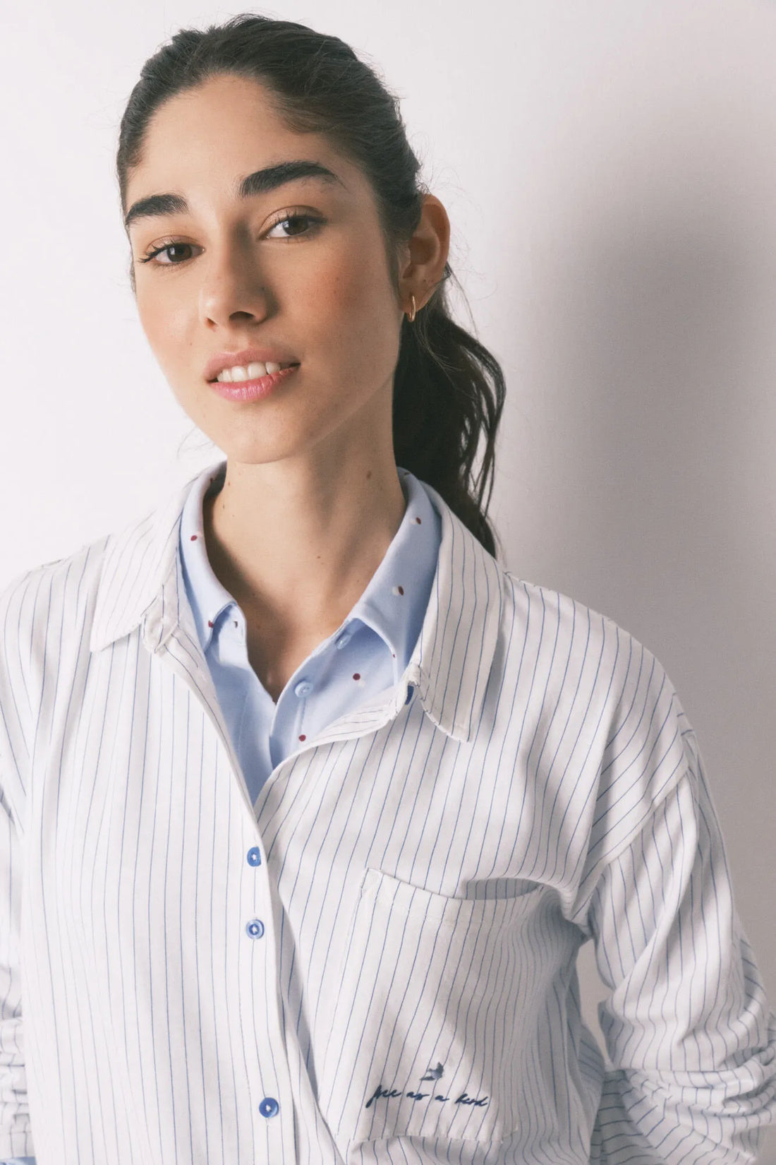 Women Secret_White Print_White 100% Cotton Classic Long Striped Pyjamas_3793062_97_02