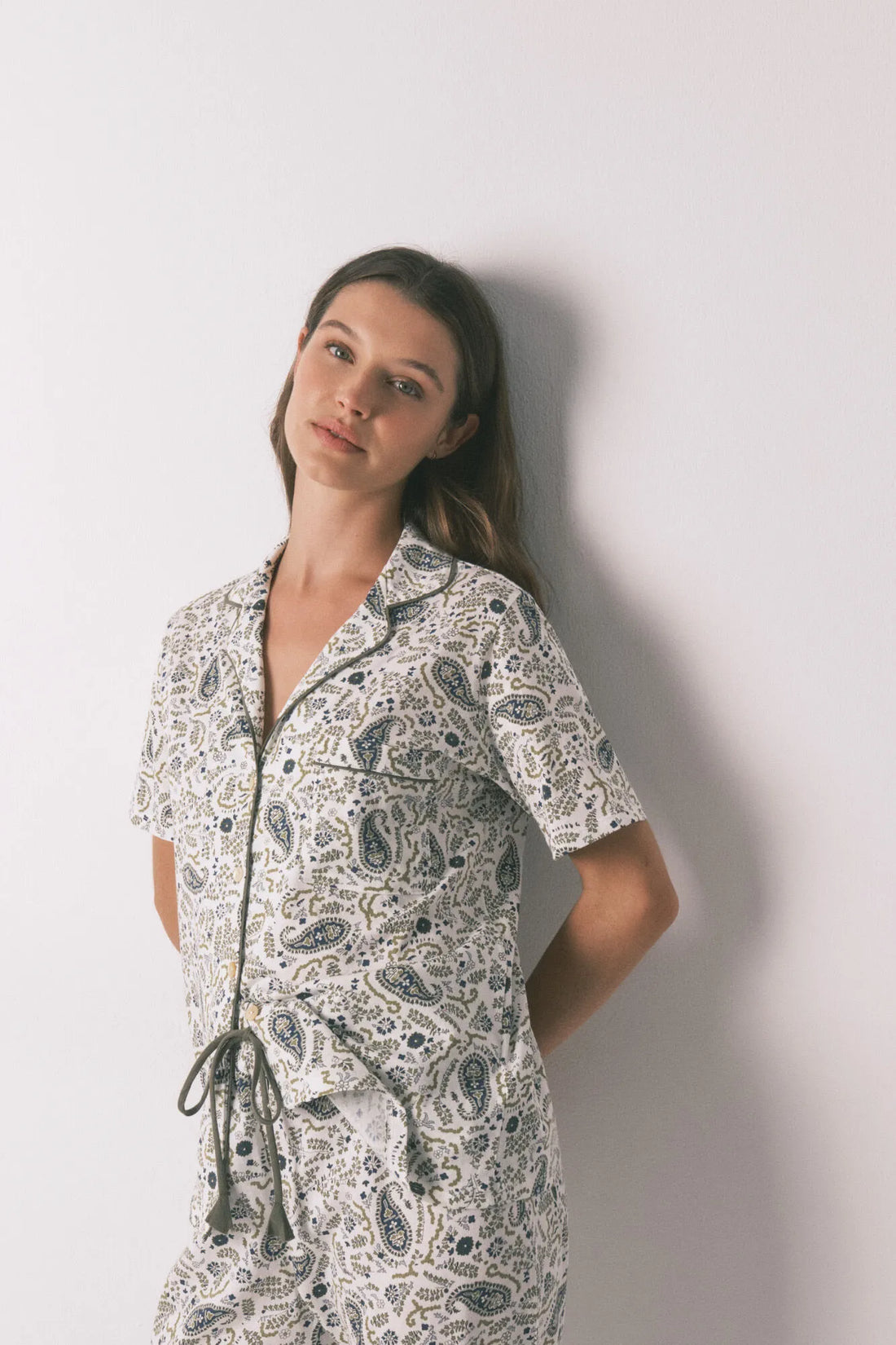 Women Secret_Green Print_Green Cotton Paisley Classic Pyjamas_3793064_29_02