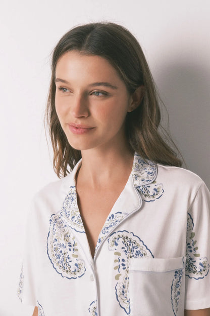 Women Secret_White Print_Blue Cotton Paisley Classic Pyjamas_3793067_97_03