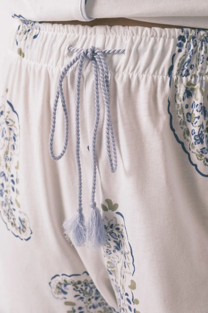 Women Secret_White Print_Blue Cotton Paisley Classic Pyjamas_3793067_97_04
