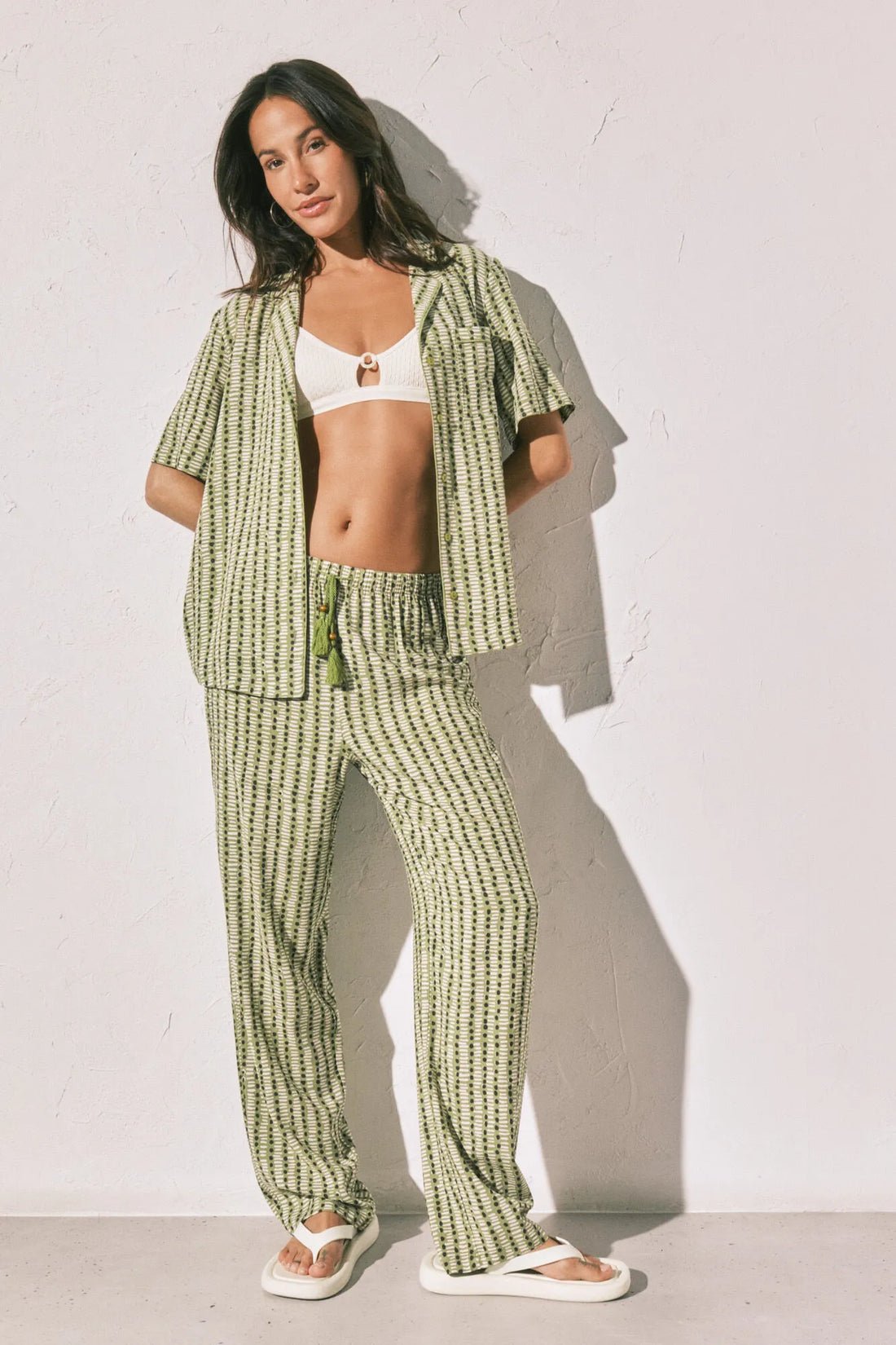 Women Secret Multicoloured Women Printed Classic Long Pyjamas SKU: 3793073_98 Image 01
