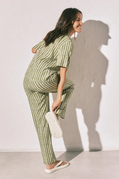 Women Secret Multicoloured Women Printed Classic Long Pyjamas SKU: 3793073_98 Image 05