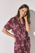 Women Secret Wine Women Floral Classic Pyjamas SKU: 3794099_68 Image 01