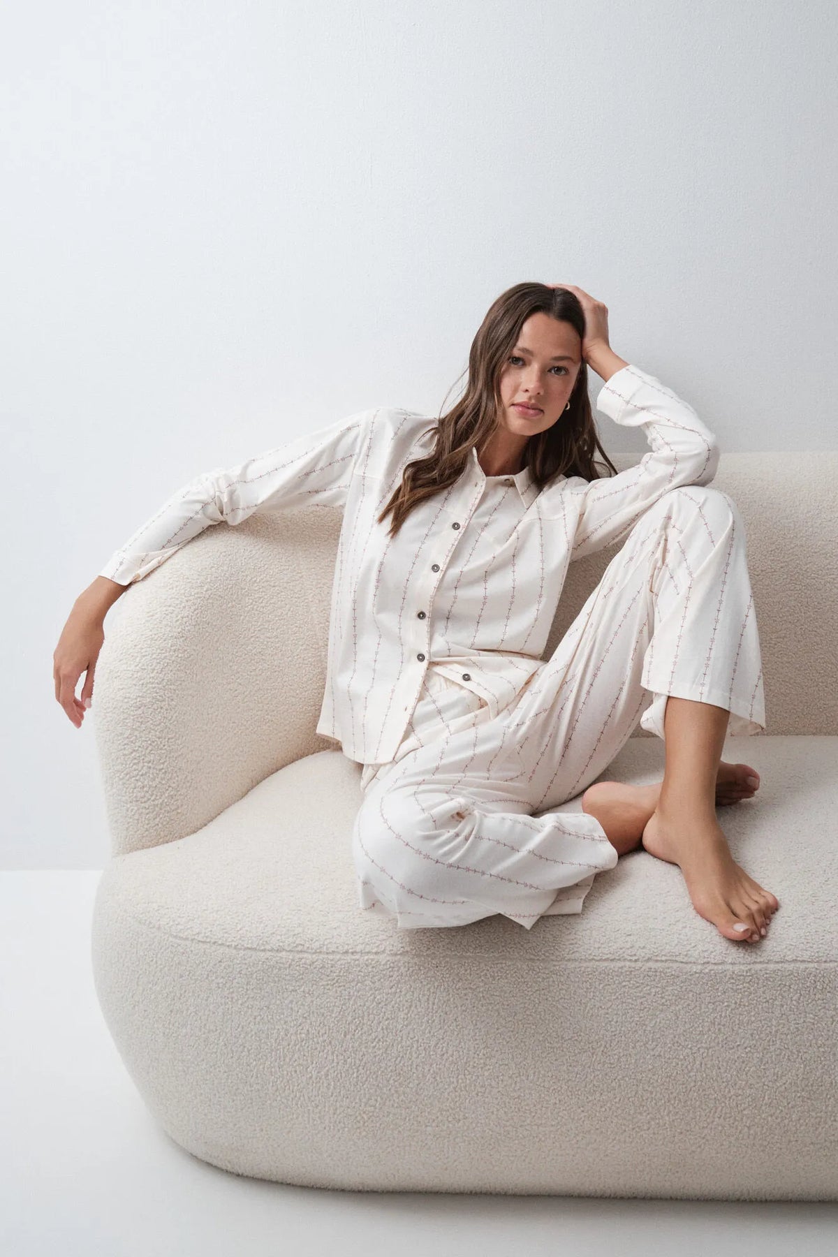 Women Secret Ivory Women Cowboy Classic Pyjamas SKU: 3794102_96 Image 01