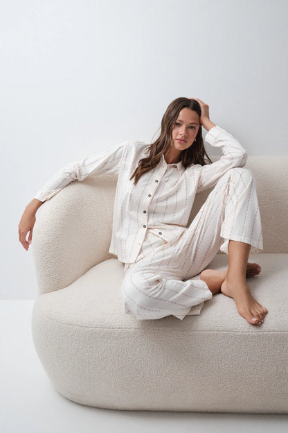 Women Secret Ivory Women Cowboy Classic Pyjamas SKU: 3794102_96 Image 01
