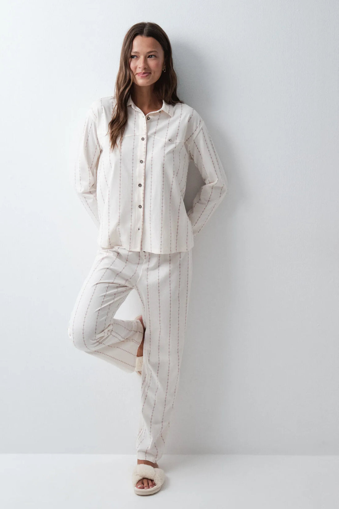 Women Secret Ivory Women Cowboy Classic Pyjamas SKU: 3794102_96 Image 02