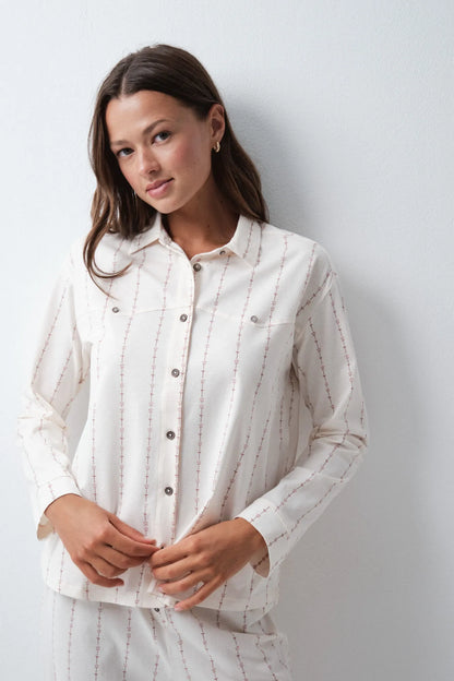 Women Secret Ivory Women Cowboy Classic Pyjamas SKU: 3794102_96 Image 03