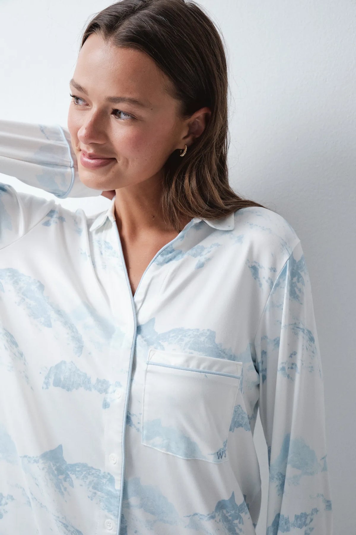 Women Secret White Print Women Printed Classic Pyjamas SKU: 3794124_97 Image 04