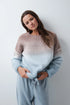 Women Secret Blue Print Women DegradŽ Faux Shearling and Fleece Long Pyjamas SKU: 3794132_19 Image 01