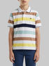 Benetton Multi-color Boys Striped Polo SKU: 37JJC3023_905 Image 00