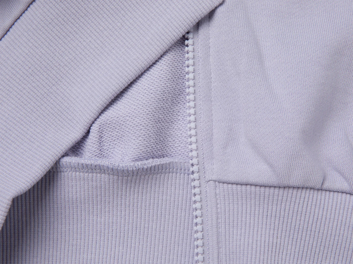 Benetton Lavender Girls 100% Cotton Hoodie SKU: 38O3C506C_19B Image 03
