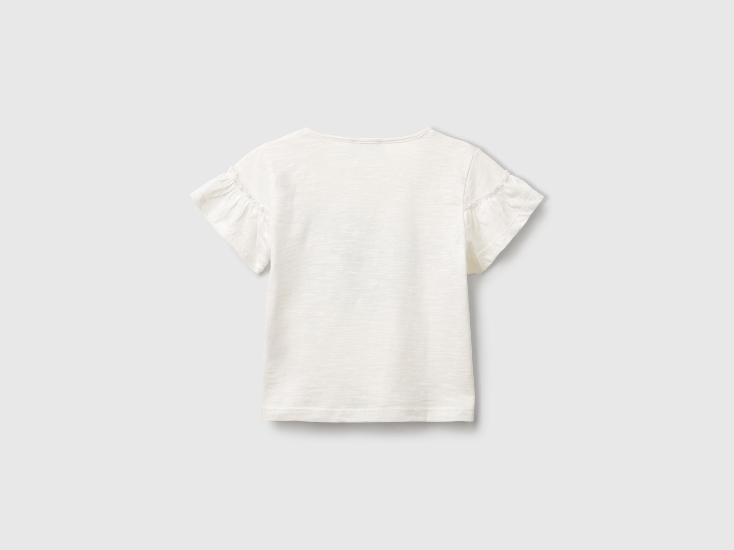 Benetton_T-Shirt with Applique_38V4G10JI_074_02