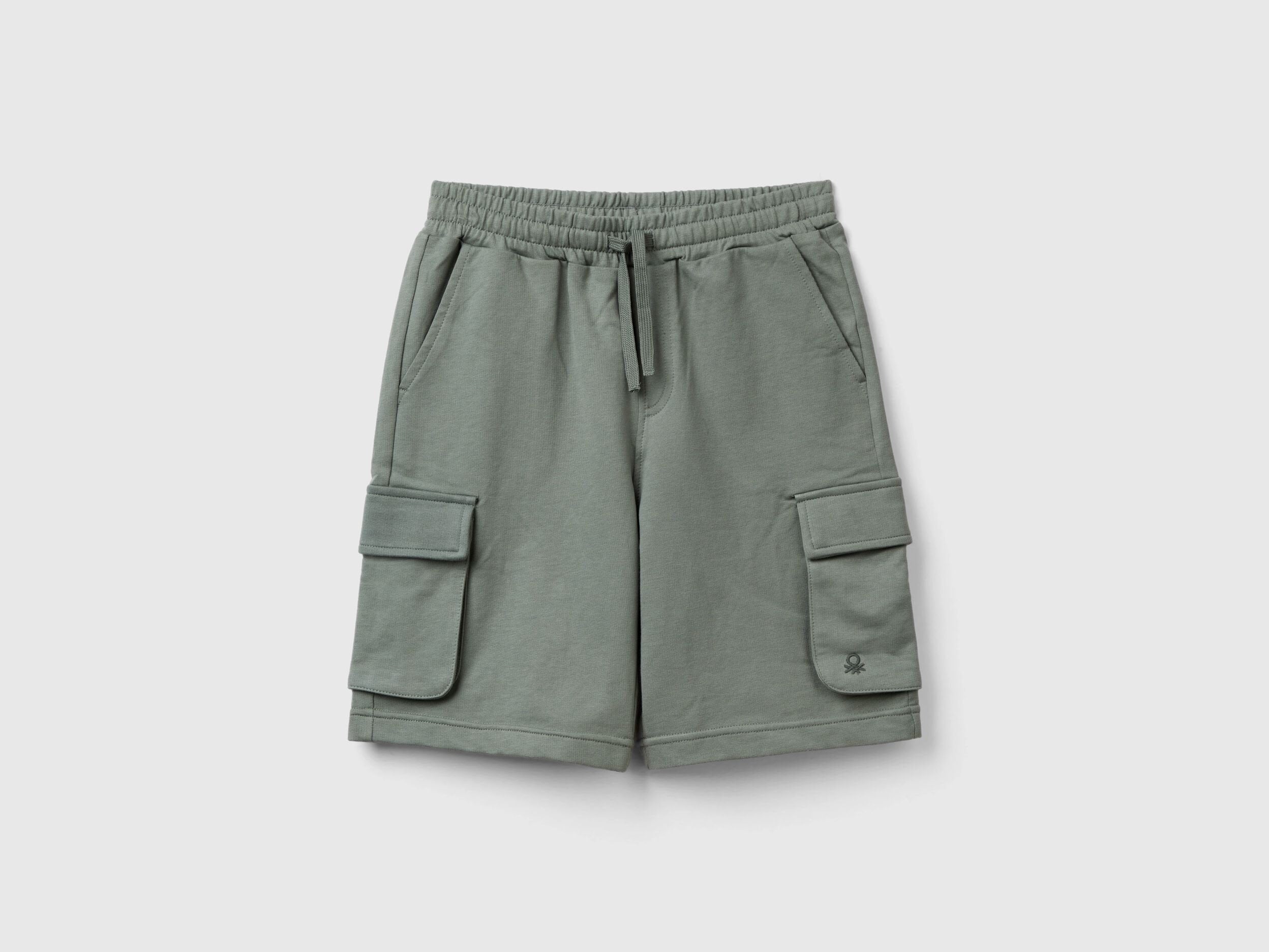 Cargo Shorts In Light Sweat Fabric_39Djc902N_1G1_01