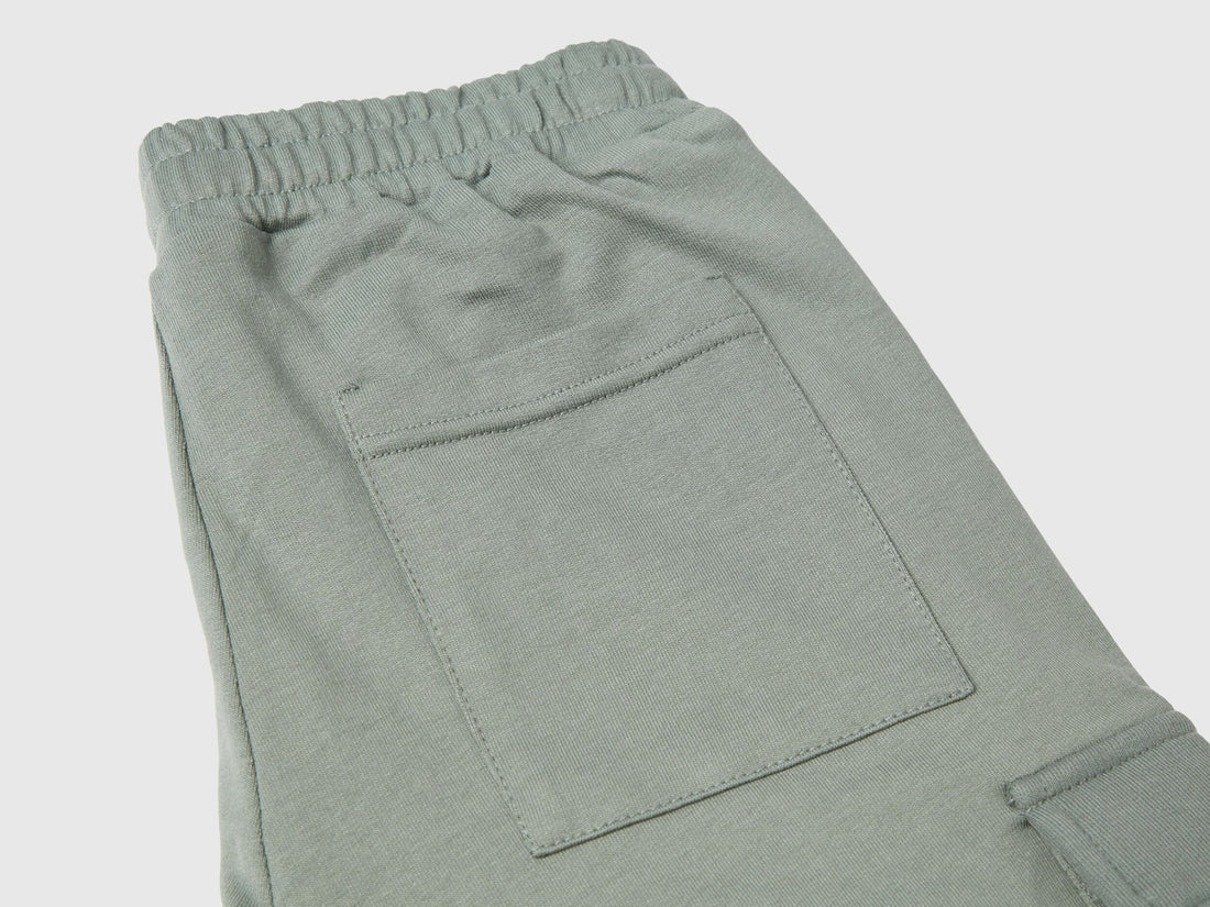 Cargo Shorts In Light Sweat Fabric_39Djc902N_1G1_02