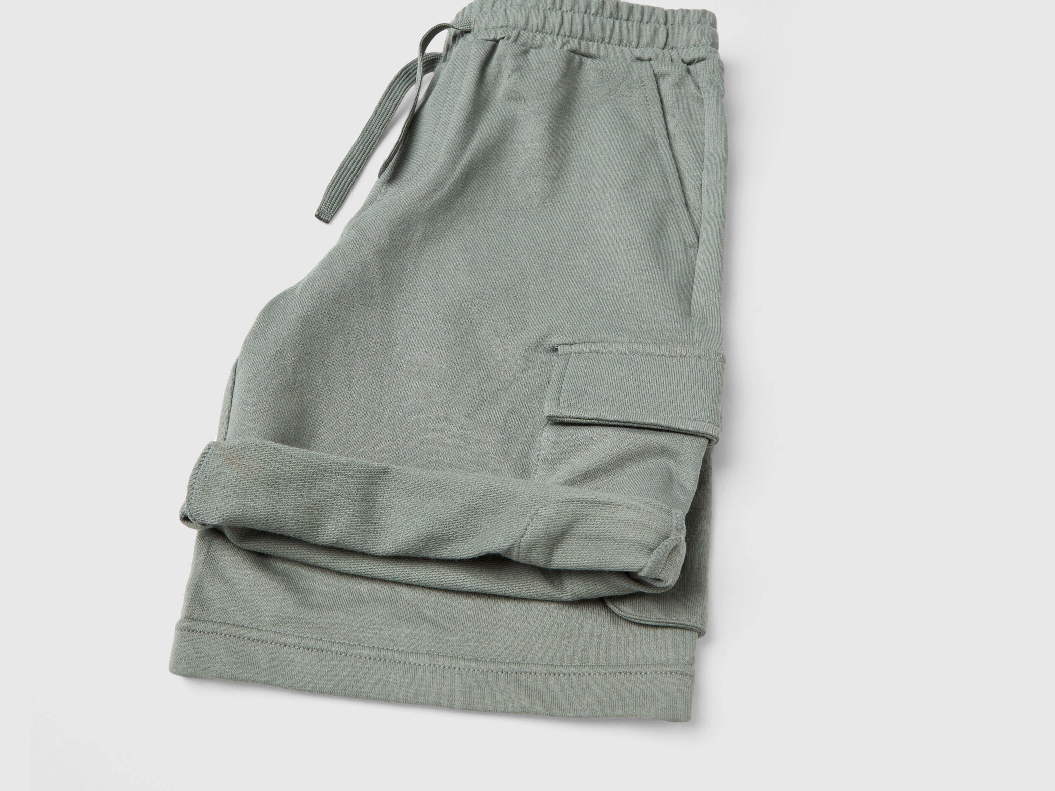 Cargo Shorts In Light Sweat Fabric_39Djc902N_1G1_03