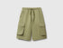 Benetton_Cargo Shorts in Light Sweat Fabric_39DJC902N_26K_01