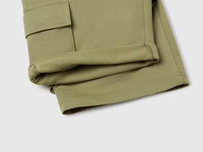 Benetton_Cargo Shorts in Light Sweat Fabric_39DJC902N_26K_03