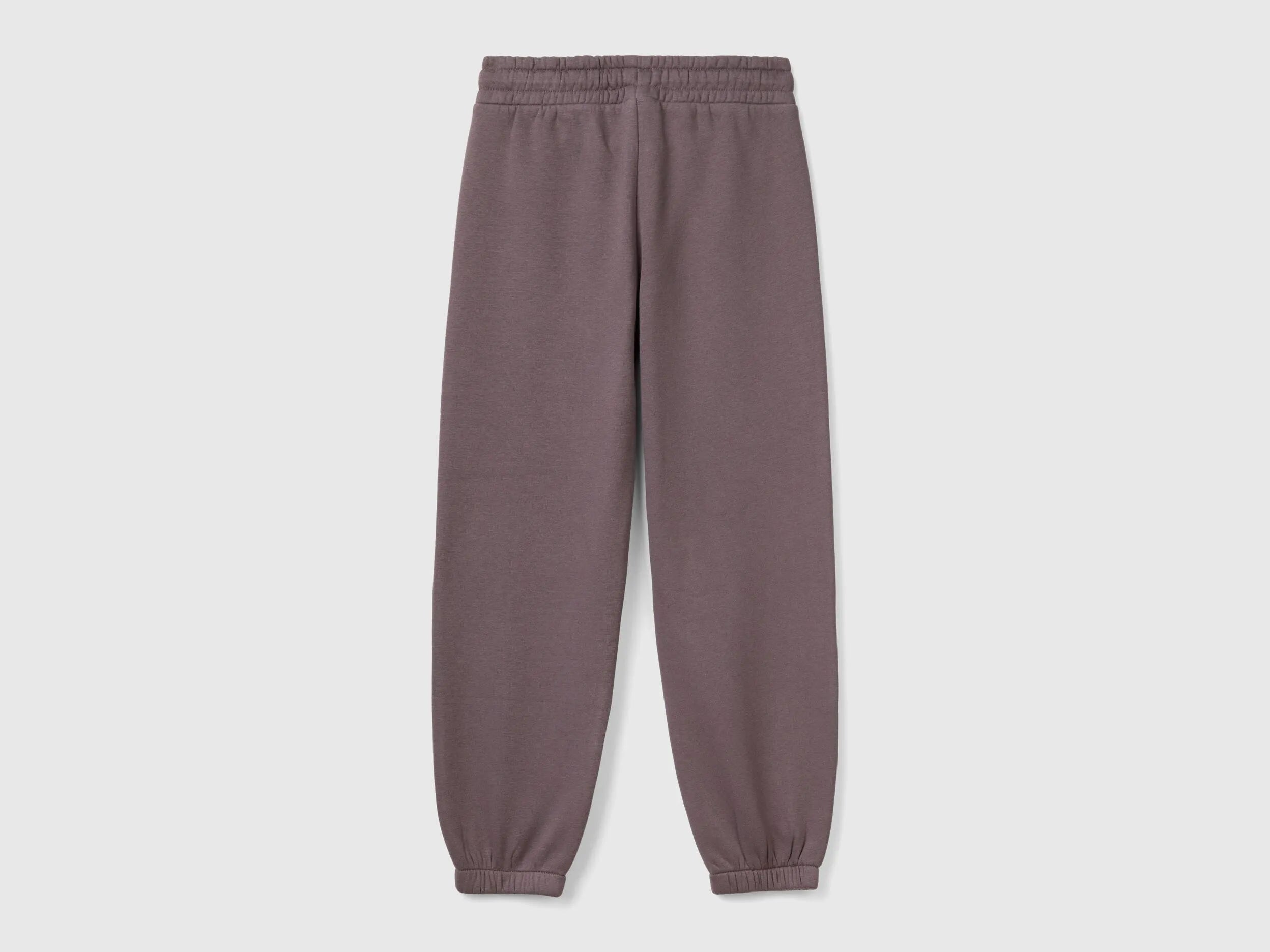 Benetton_Dark Mauve_Sweat Joggers with Drawstring_39M2CF05I_00A_02